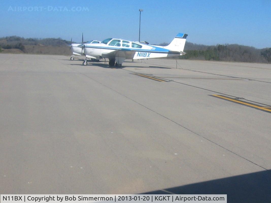 N11BX, 1972 Beech F33A Bonanza C/N CE-388, On the ramp at Sevierville, TN