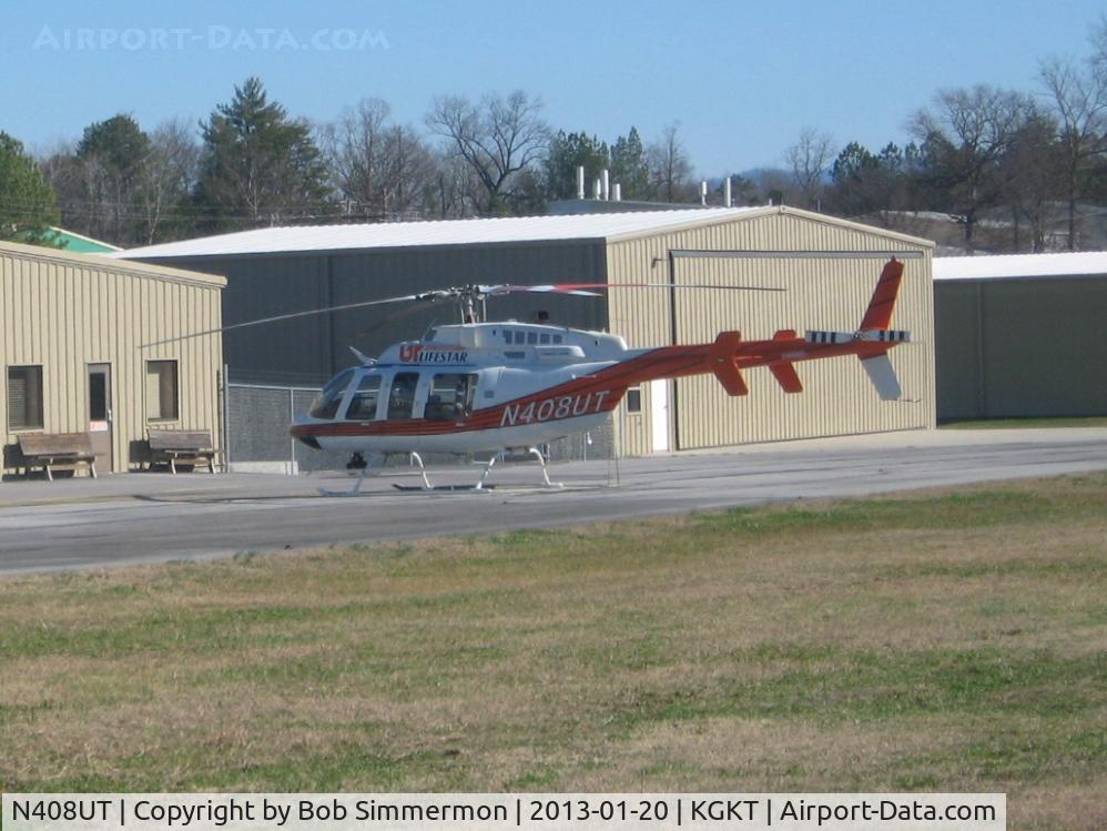 N408UT, 2007 Bell 407 C/N 53808, On the ramp at Sevierville, TN