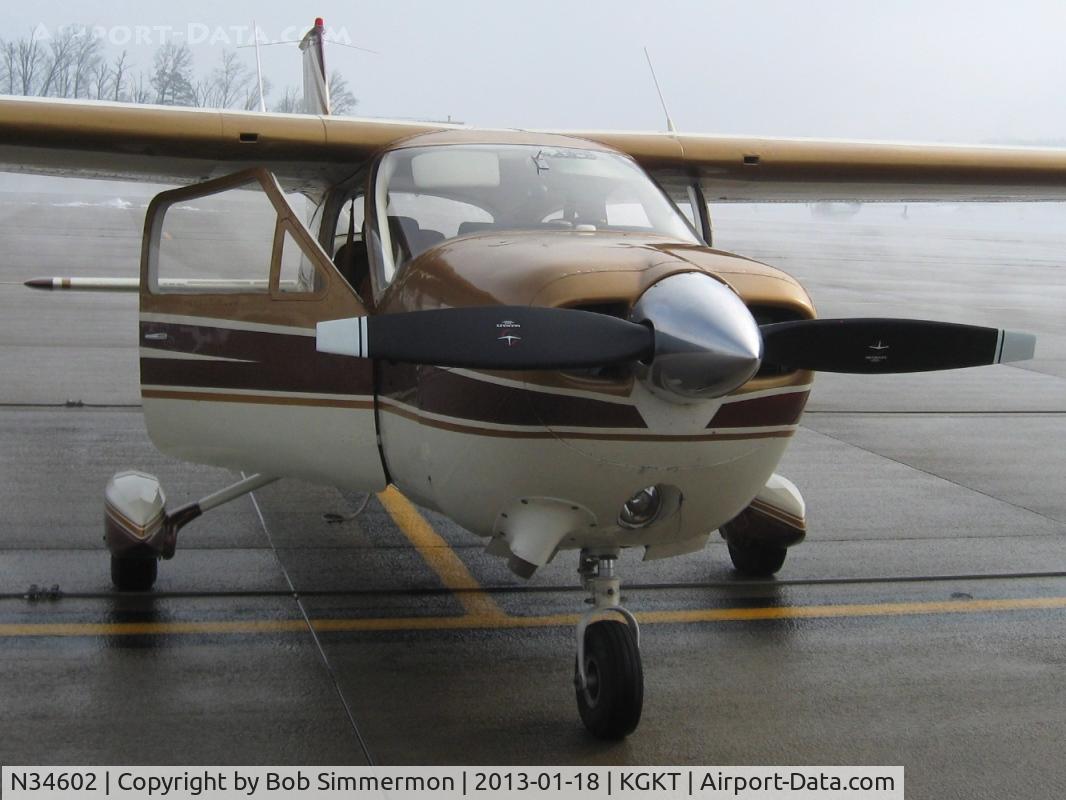N34602, 1973 Cessna 177B Cardinal C/N 17701894, On the ramp at Sevierville, TN
