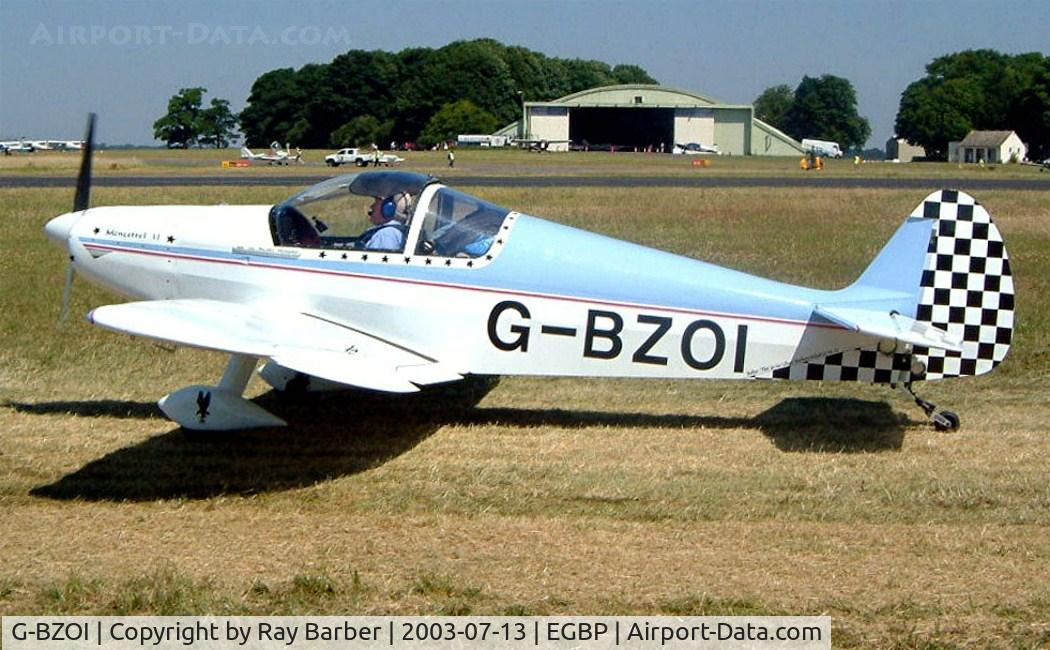 G-BZOI, 2000 Nicollier HN-700 Menestrel II C/N PFA 217-12604, Nicollier HN.700 Menestrel II [PFA 217-12604] Kemle~G 13/07/2003