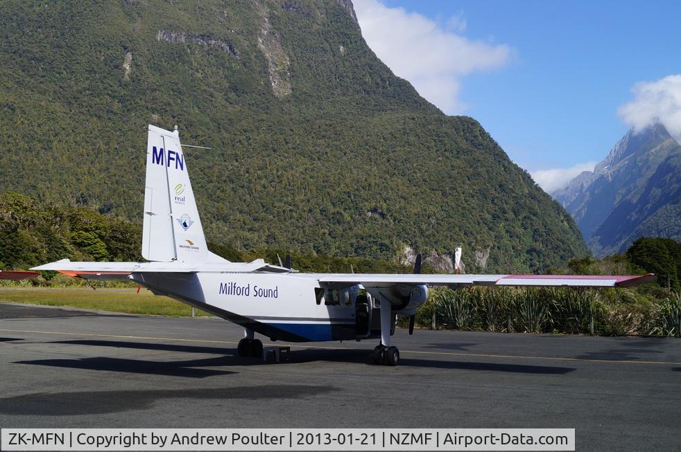 ZK-MFN, 1983 Pilatus Britten-Norman BN-2A-26 Islander C/N 2168, Britten-Norman BN2B-26