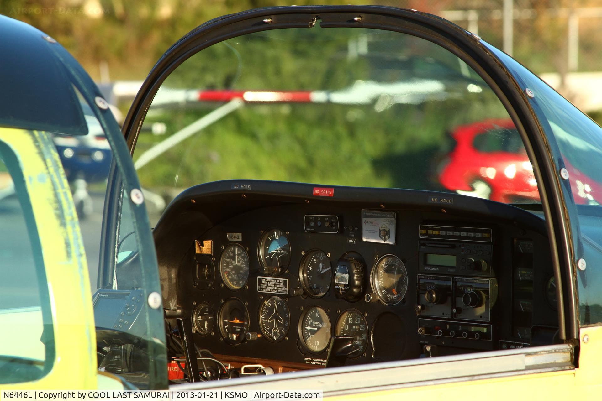 N6446L, 1972 American Aviation AA-1A Trainer C/N AA1A-0446, Santa Monica Parking