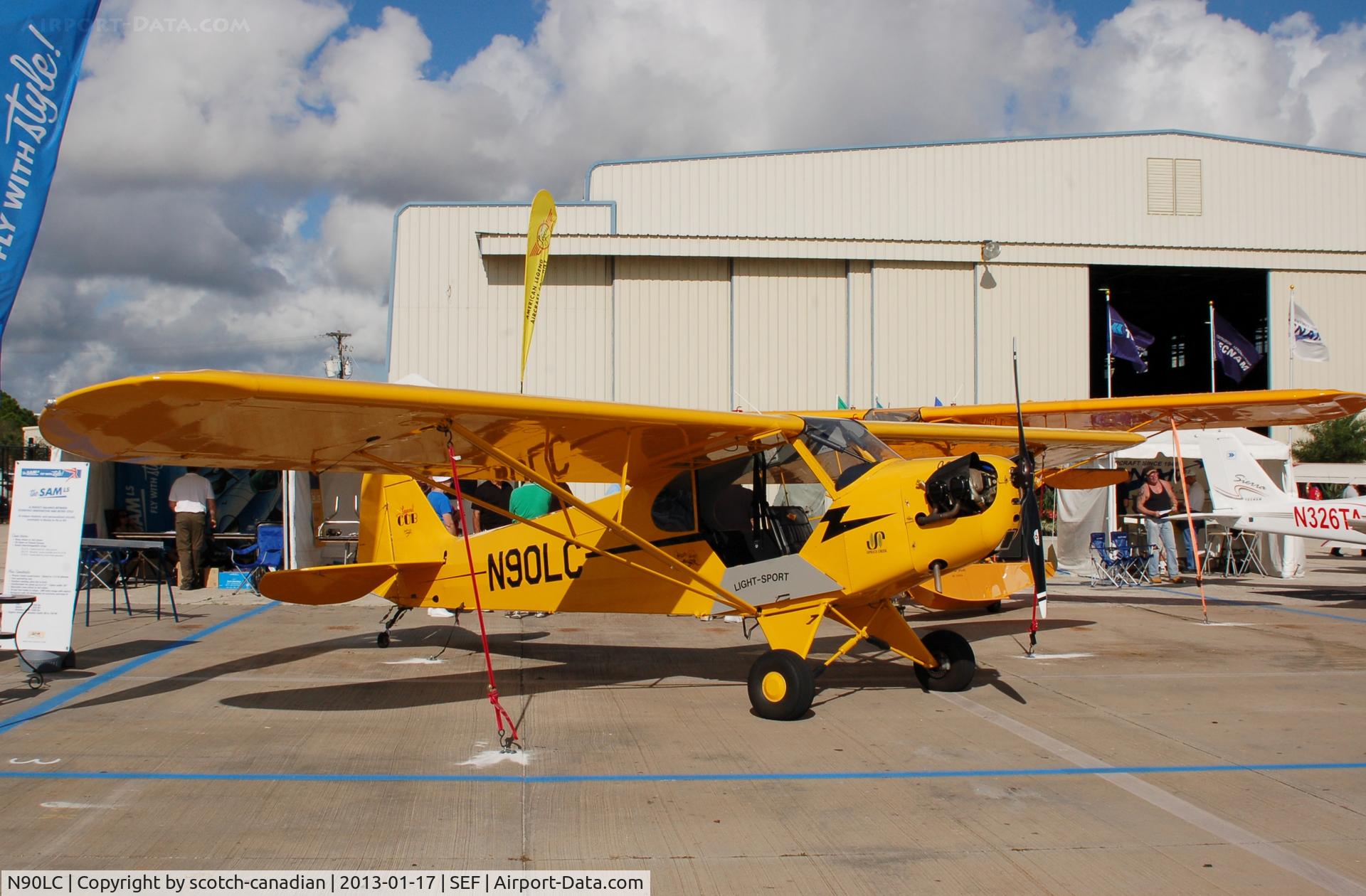 N90LC, 2012 American Legend AL3 C/N AL-1168, 2012 American Legend Aircraft Co AL3, N90LC, at the US Sport Aviation Expo, Sebring Regional Airport, Sebring, FL