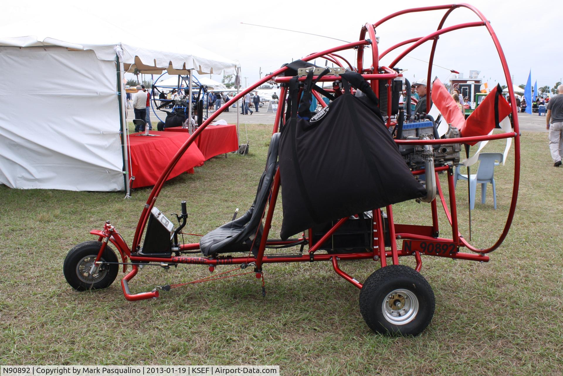 N90892, 2008 Southern Powered Parachutes RAPTOR C/N A21 FBR, Southern Powered Parachutes Raptor