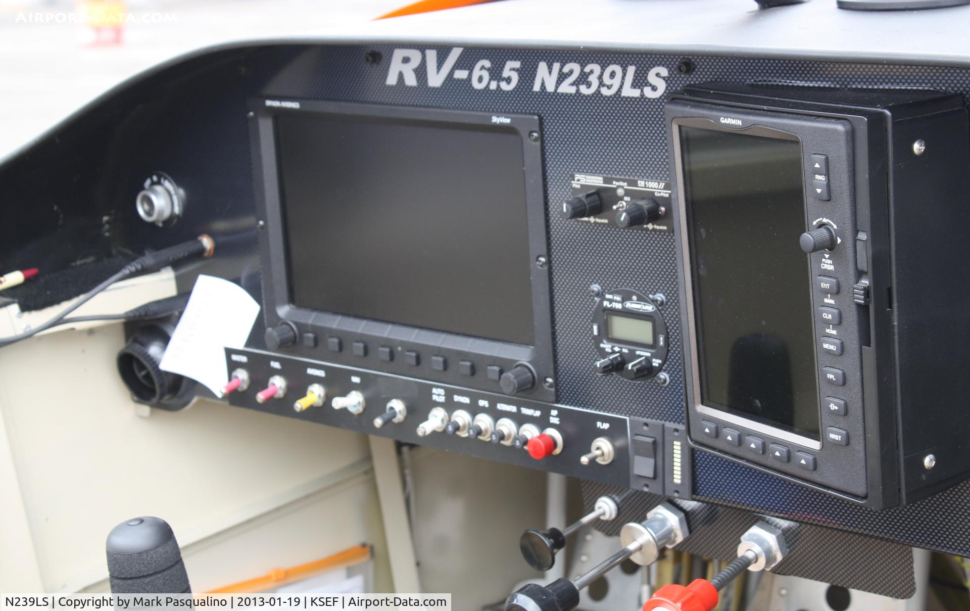N239LS, 2012 Vans RV-6 C/N 25438, Vans RV-6