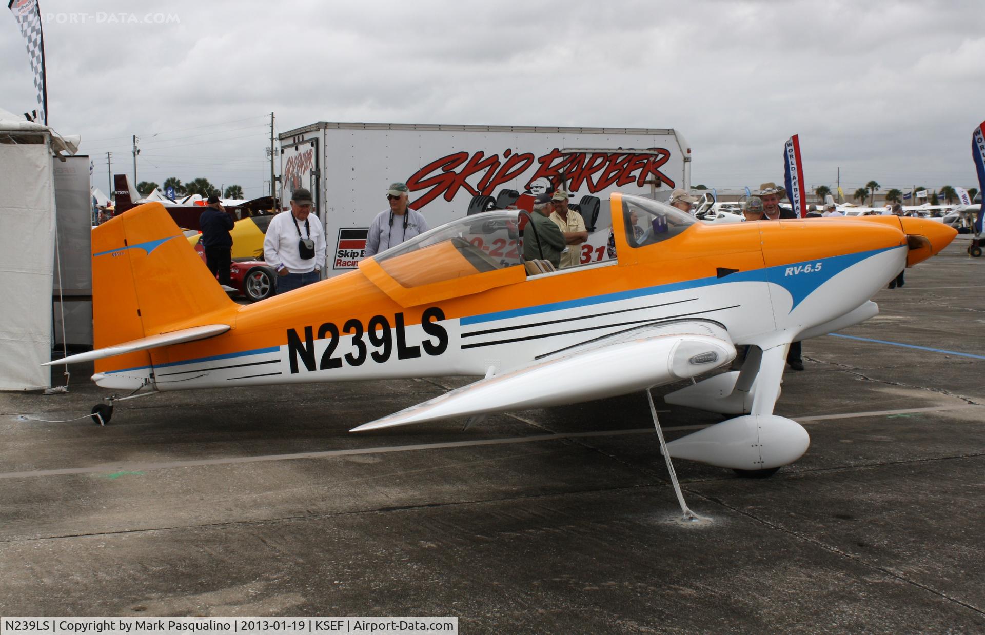 N239LS, 2012 Vans RV-6 C/N 25438, Vans RV-6