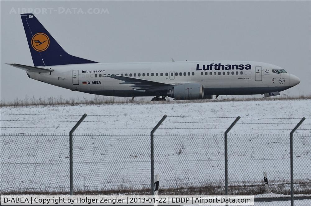 D-ABEA, 1990 Boeing 737-330 C/N 24565, Climbing up taxiway A 7....