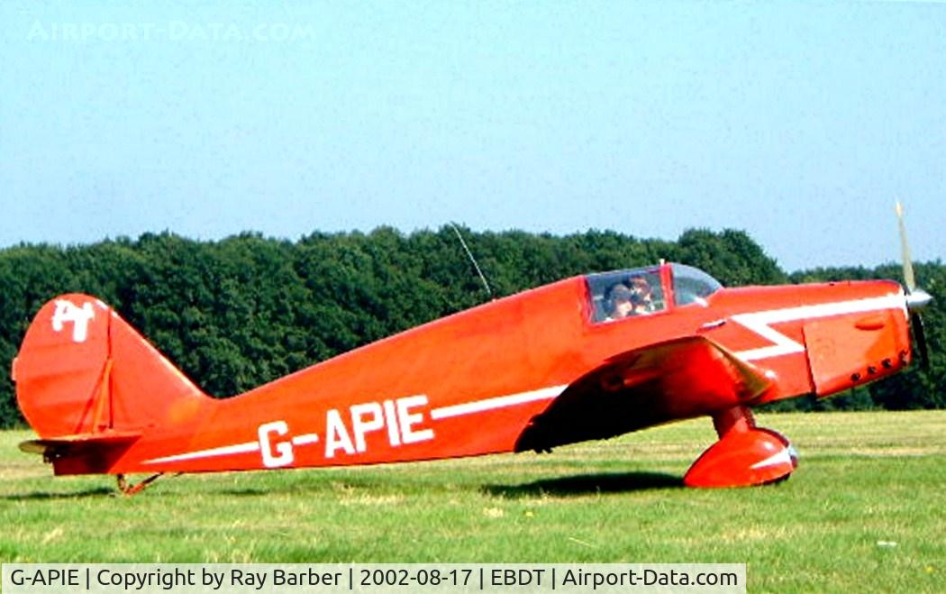 G-APIE, 1958 Tipsy Belfair C/N 535, Tipsy Belfair [535] Schaffen-Diest~OO 17/08/2002