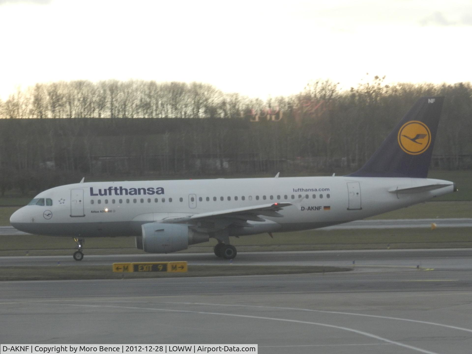 D-AKNF, 1997 Airbus A319-112 C/N 0646, Taxiing