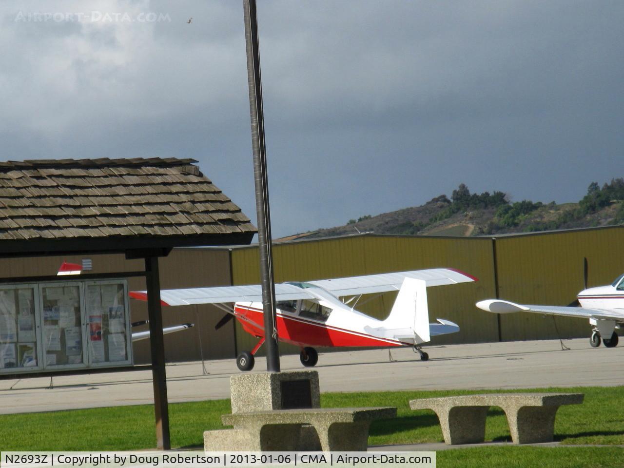 N2693Z, 1978 Bellanca 8GCBC C/N 268-78, 1978 Bellanca 8GCBC SCOUT, Lycoming O&VO-360 180 Hp, tough access shot so a bit tipsy