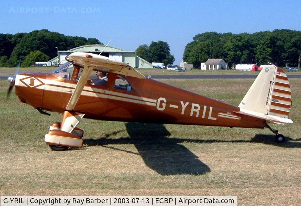 G-YRIL, 1948 Luscombe 8E Silvaire C/N 5945, Luscombe 8E Silvaire Deluxe [5945] Kemble~G 13/07/2003