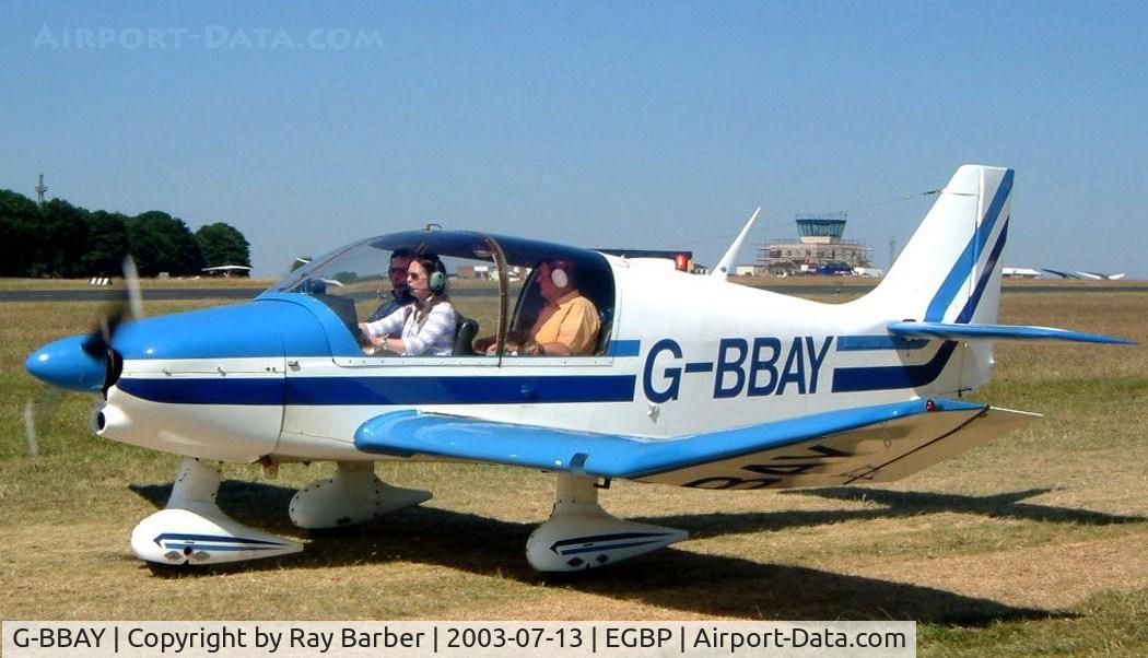 G-BBAY, 1973 Robin DR-400-140 Major C/N 841, Robin DR.400/140 Major [841] Kemble~G 13/07/2003