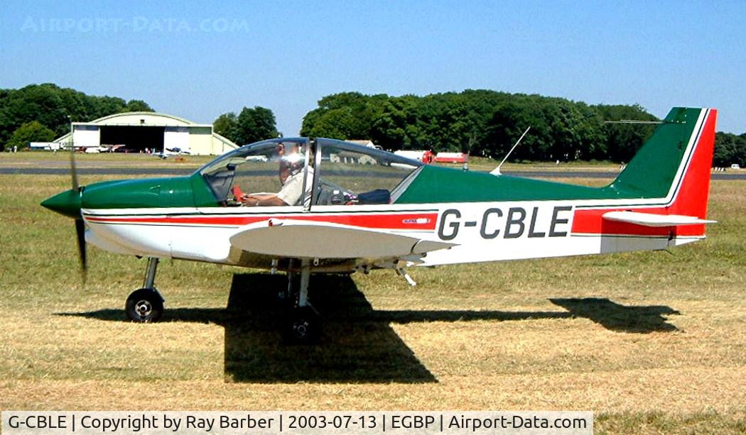 G-CBLE, 2002 Robin R-2120U Alpha C/N 364, Robin R.2120U Alpha 120T [364] Kemble~G 13/07/2003