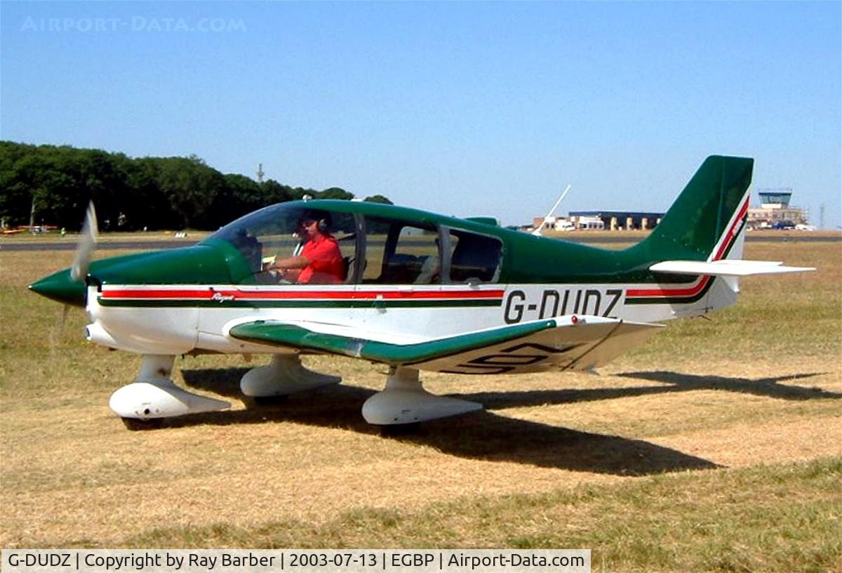 G-DUDZ, 1997 Robin DR-400-180 Regent Regent C/N 2367, Robin DR.400/180 Regent [2367] Kemble~G 13/07/2003