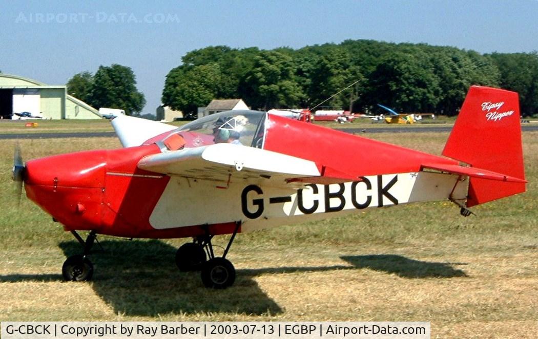G-CBCK, 1998 Tipsy T-66 Nipper 3 C/N PFA 025-11051, Tipsy T.66 Nipper 3B [PFA 025-11051] Kemble~G 13/07/2003