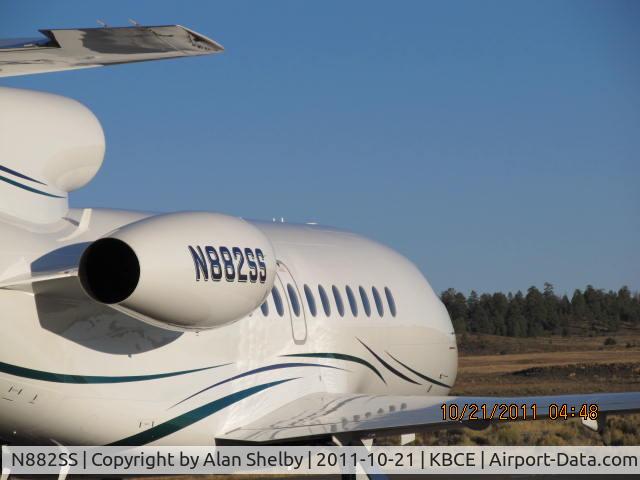 N882SS, 1990 Dassault-Breguet Falcon (Mystere) 900 C/N 80, Falcon 900 at KBCE  October  2011