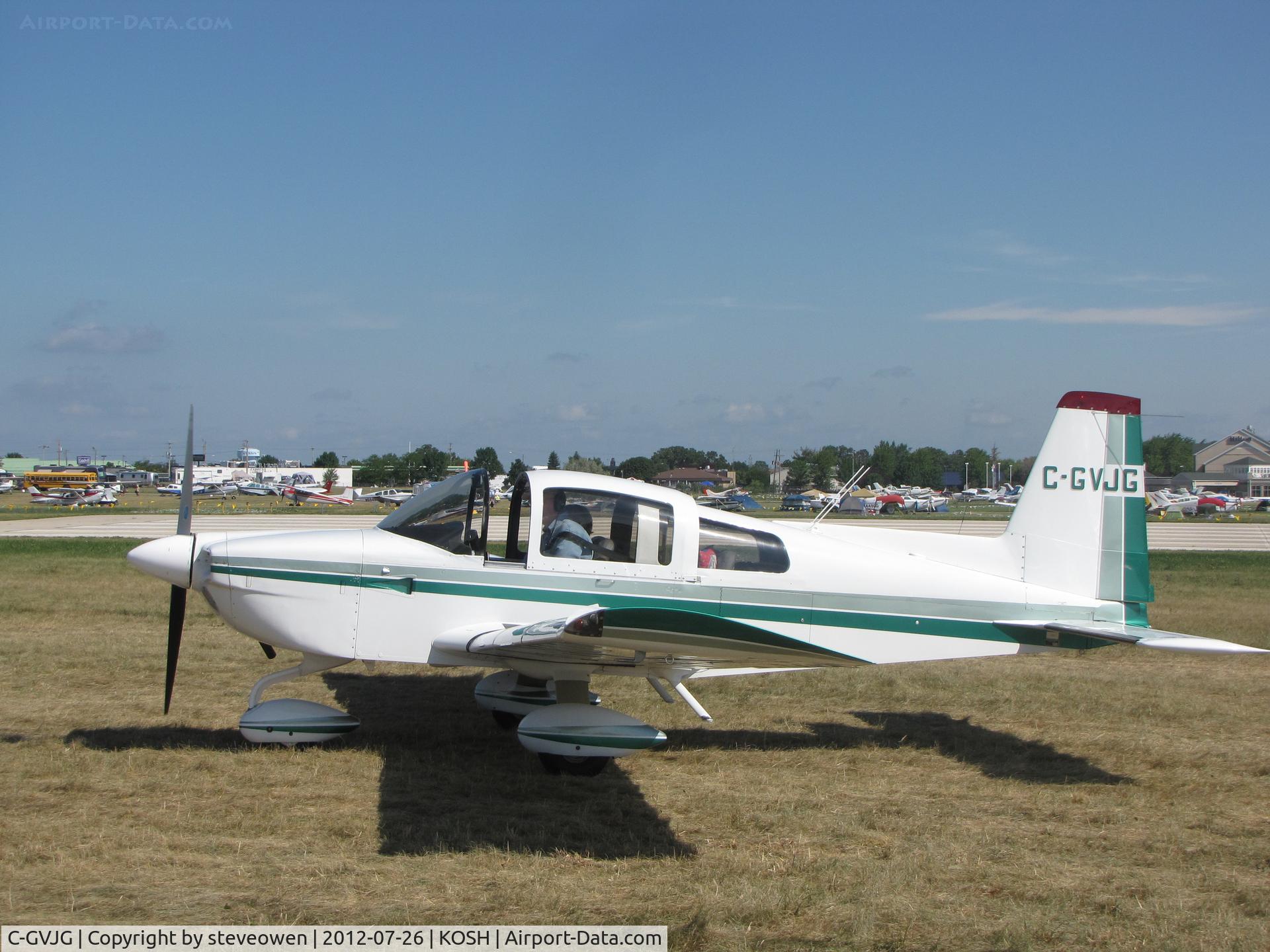 C-GVJG, 1978 American Aviation AA-5B Traveler C/N AA5B0881, at Oshkosh