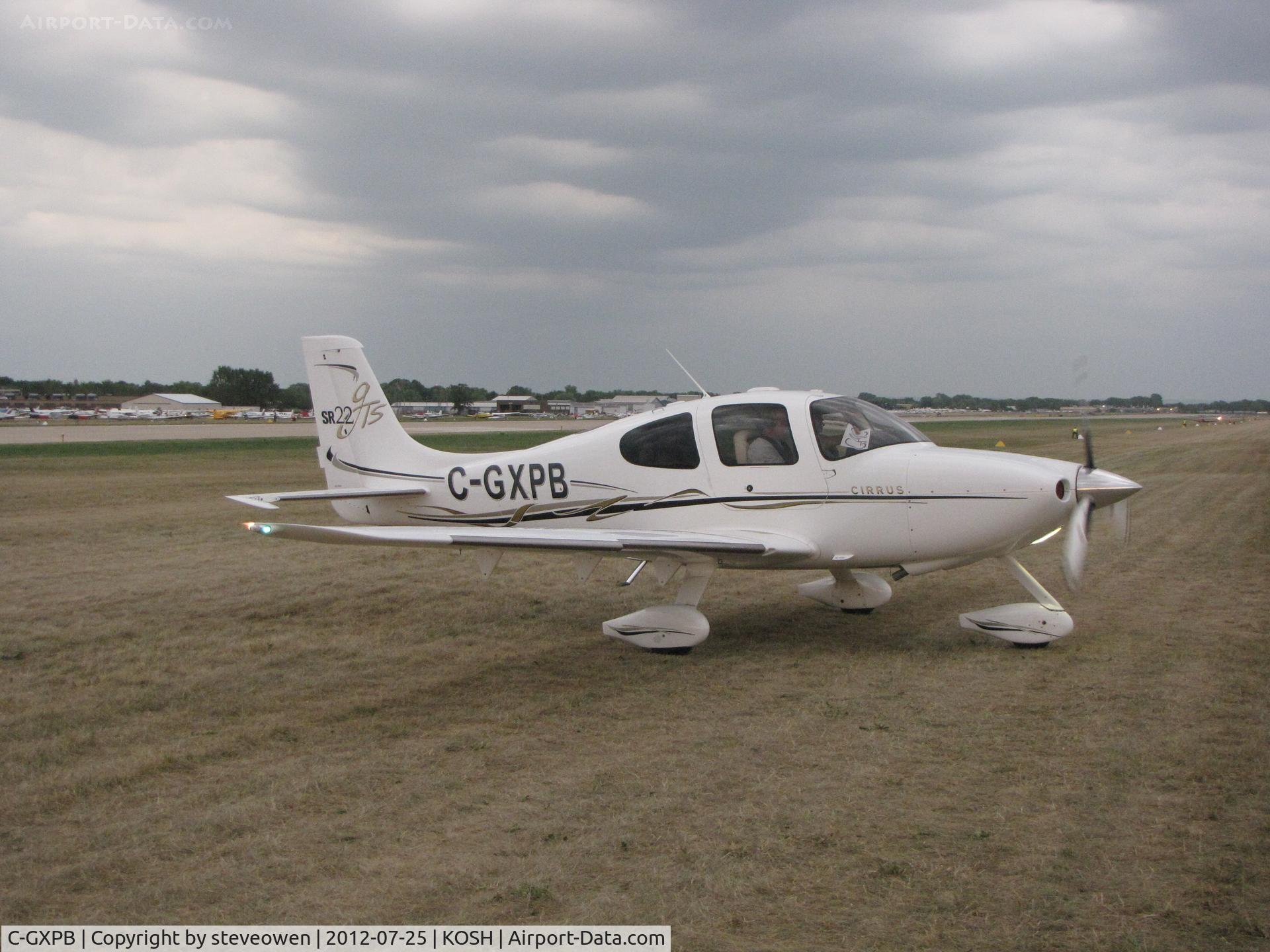 C-GXPB, Cirrus SR22 GTS C/N 2016, Arv at Oshkosh