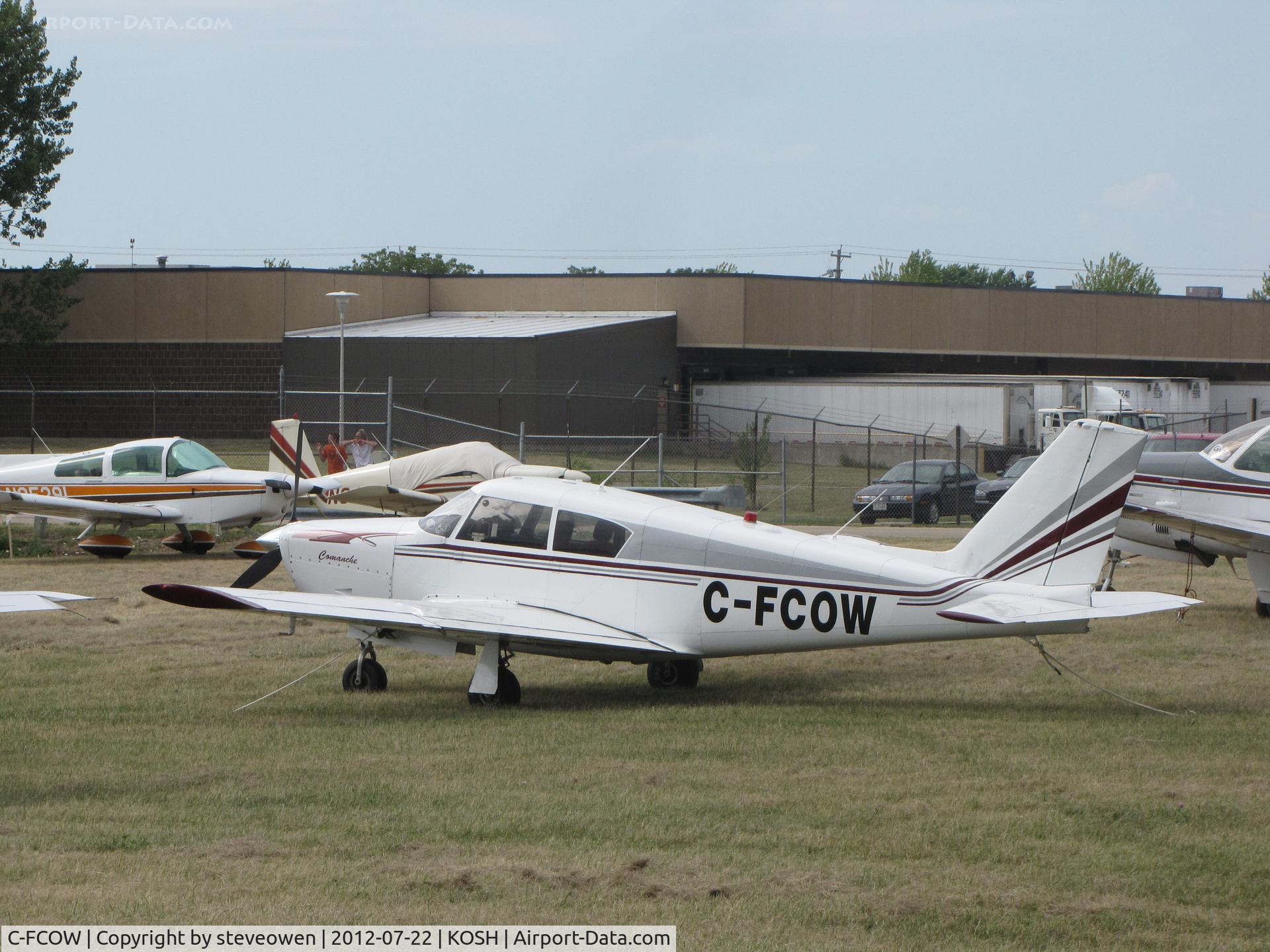 C-FCOW, 1964 Piper PA-24-250 Comanche C/N 24-3644, Parked at Oshkosh