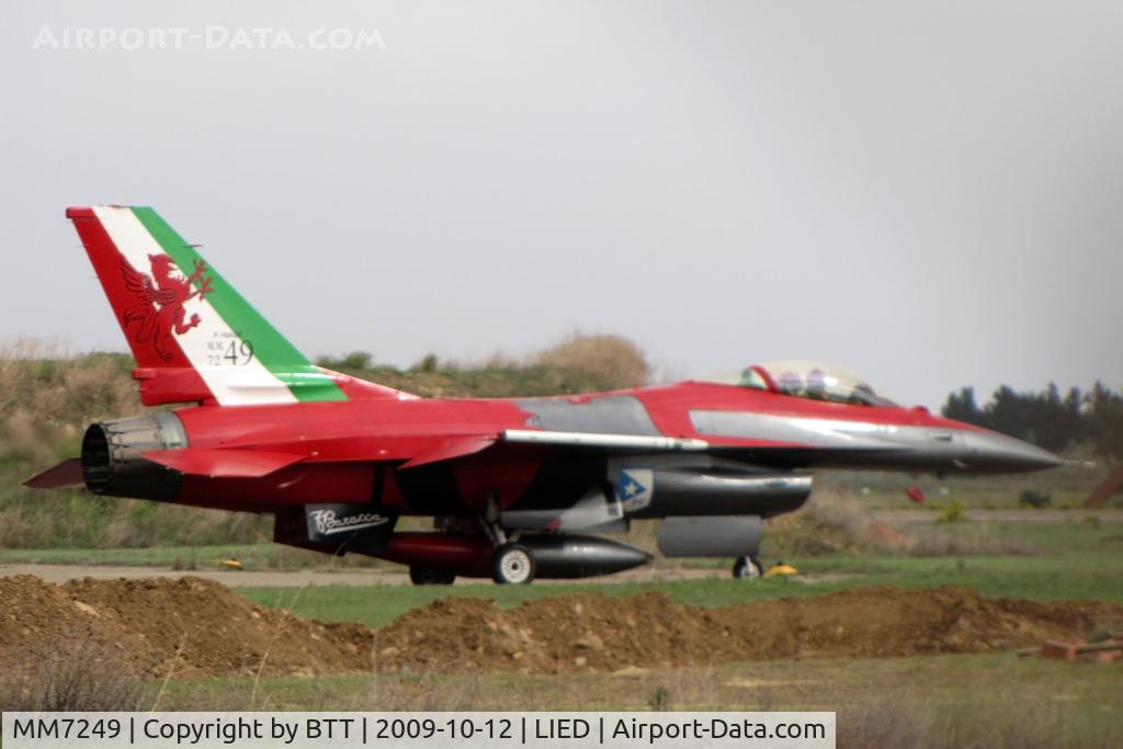 MM7249, 1981 General Dynamics F-16A Fighting Falcon C/N M22-14/61-380, Special c/s 18° Gruppo 37° Stormo