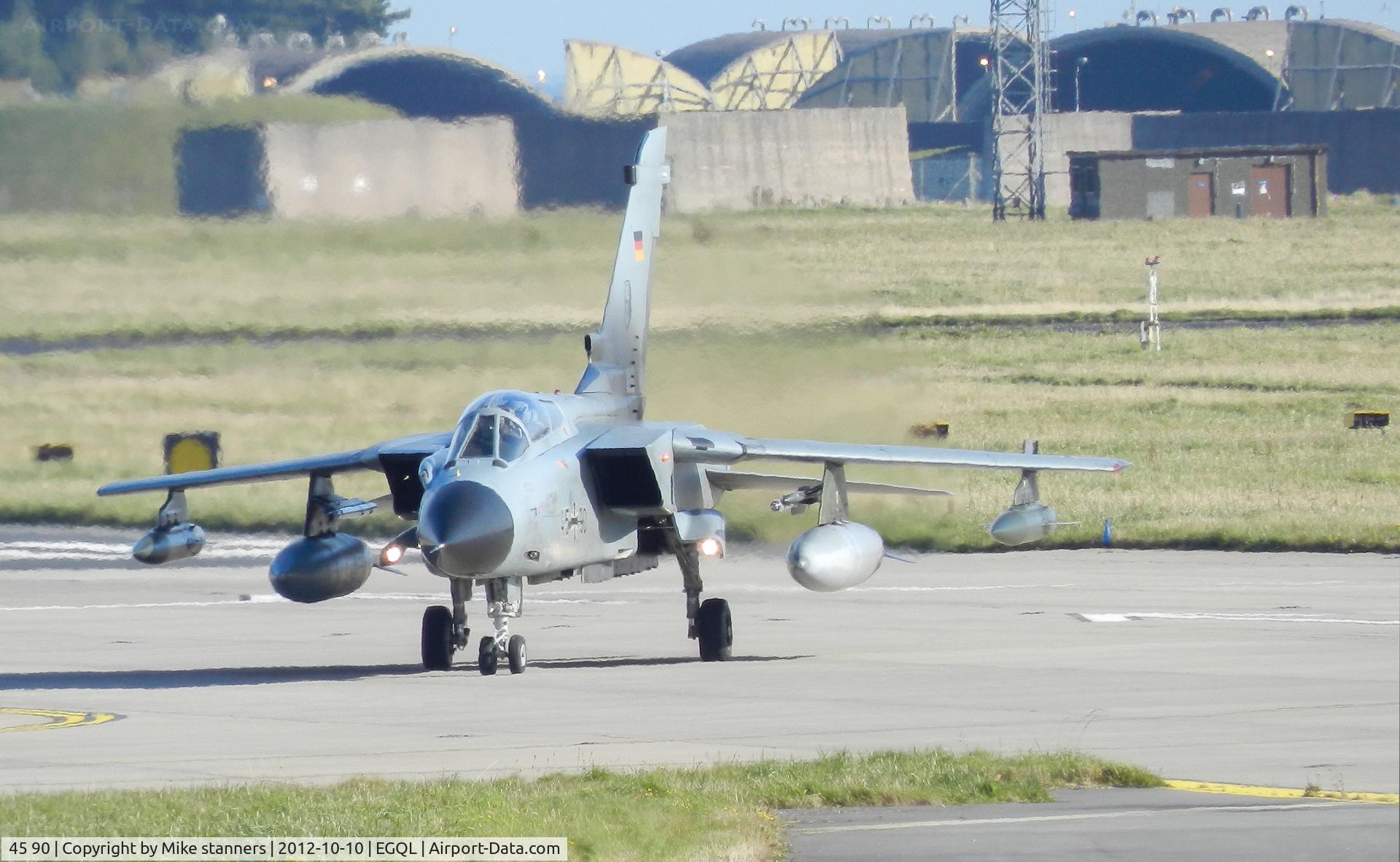 45 90, Panavia Tornado IDS C/N 720/GS231/4290, JBG-33 Tornado returns to Leuchars after an afternoon Joint warrior mission