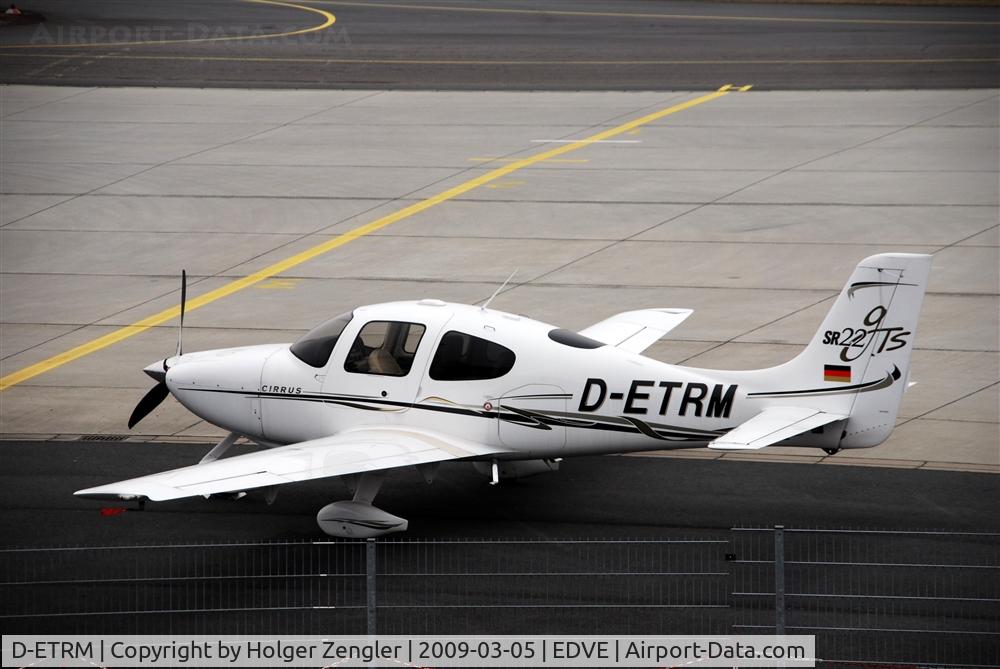 D-ETRM, Cirrus SR22 GTS C/N 2058, Born in Schoenhagen, resting in Brunswik....