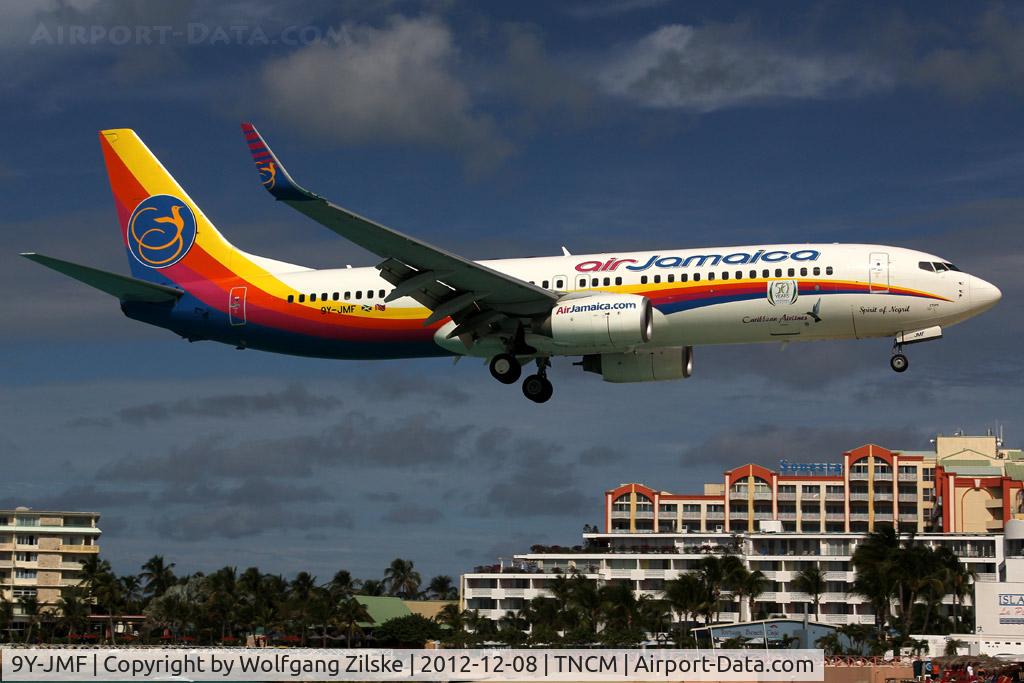 9Y-JMF, 2007 Boeing 737-8Q8 C/N 30730, Visitor