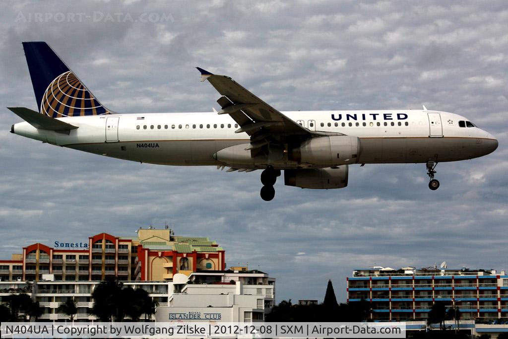N404UA, 1993 Airbus A320-232 C/N 450, Visitor