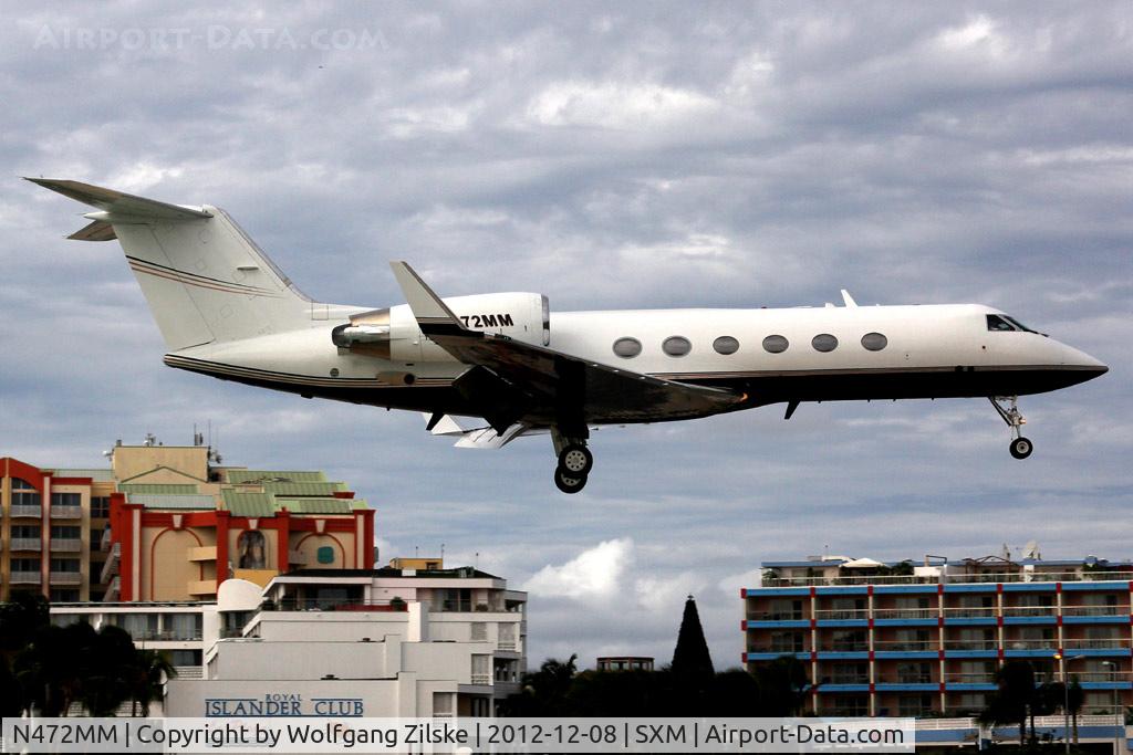 N472MM, Gulfstream Aerospace G-IV C/N 1072, Visitor