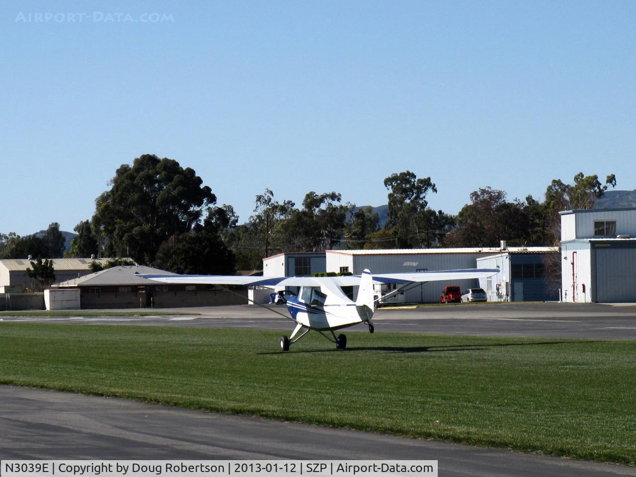 N3039E, 1946 Aeronca 7AC Champion C/N 7AC-6625, 1946 Aeronca 7AC CHAMPION, Continental O-200 100 Hp upgrade per STC, touch & go landing Rwy 22L grass