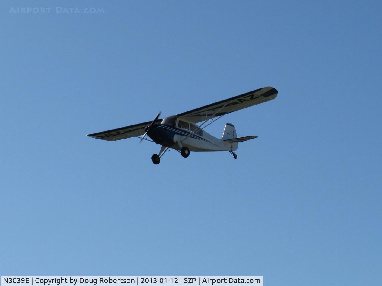 N3039E, 1946 Aeronca 7AC Champion C/N 7AC-6625, 1946 Aeronca 7AC CHAMPION, Continental O-200 100 Hp per STC, on final Rwy 04