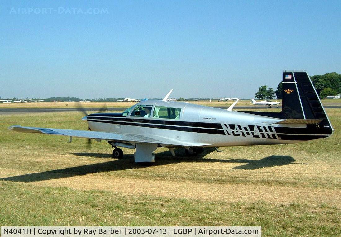 N4041H, 1980 Mooney M20K C/N 25-0396, Mooney M.20K TSE [25-0396] Kemble~G 13/07/2003