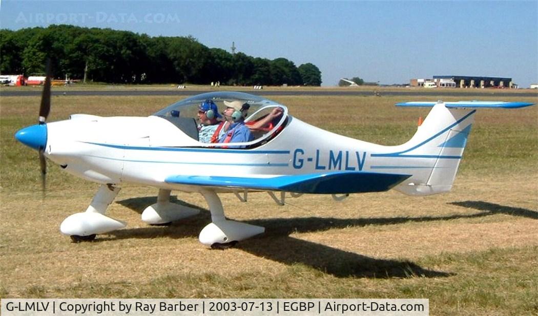G-LMLV, 2000 Dyn'Aero MCR-01 Banbi C/N PFA 301A-13524, Dyn'Aero MCR-01 Banbi [PFA 301A-13524] Kemble~G 13/07/2003