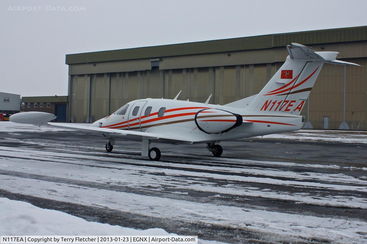 N117EA, 2007 Eclipse Aviation Corp EA500 C/N 000104, Eclipse Aviation Corp EA500, c/n: 000104 at East Midlands Airport