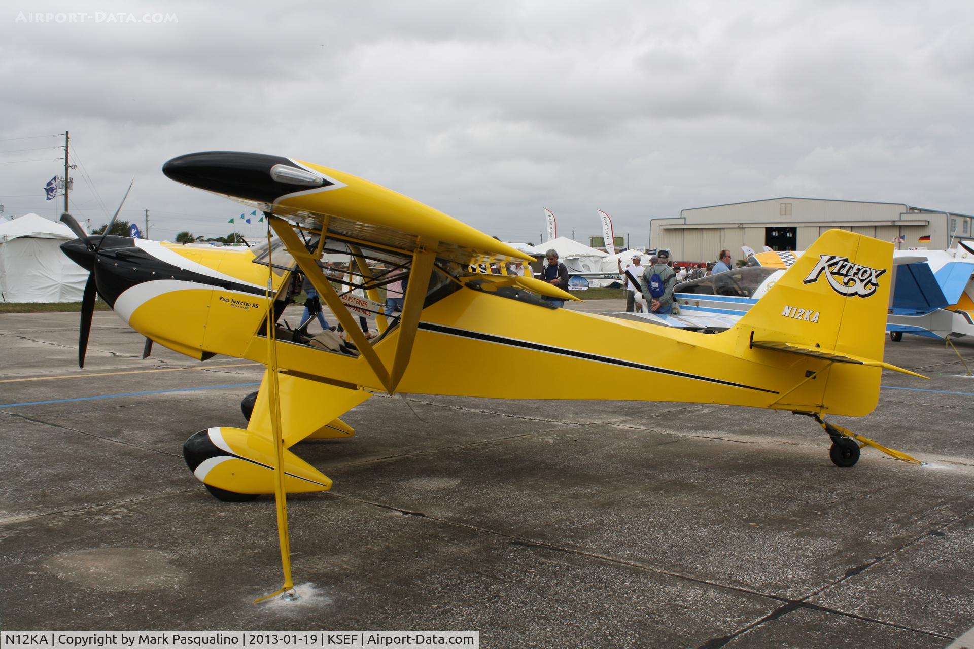 N12KA, 2010 Kitfox Aircraft Super Sport C/N KA0706003, Kitfox Super Sport