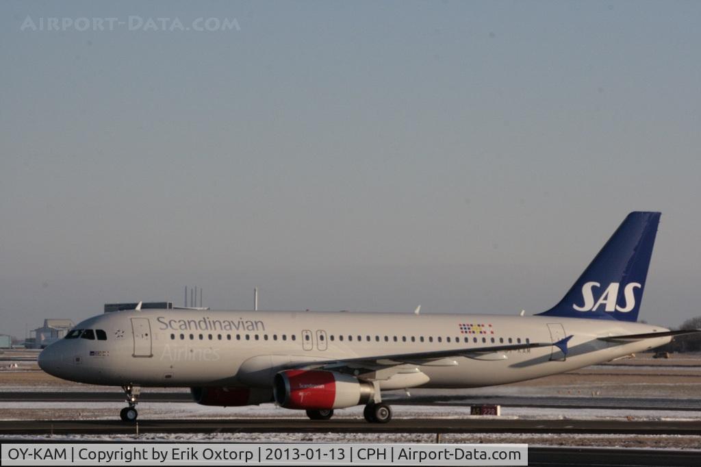 OY-KAM, 2006 Airbus A320-232 C/N 2911, A320 of SAS arriving in CPH on r/w 04L