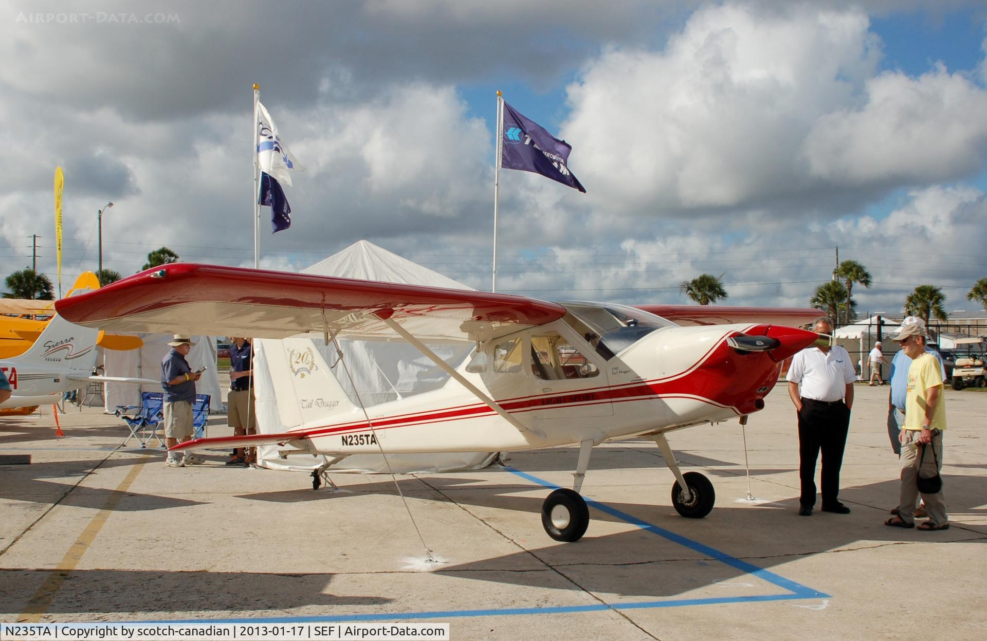 N235TA, 2012 Tecnam P-92TD C/N 1413, Costruzioni Aeronautiche Tecna P92 TD, N235TA, at the US Sport Aviation Expo, Sebring Regional Airport, Sebring, FL