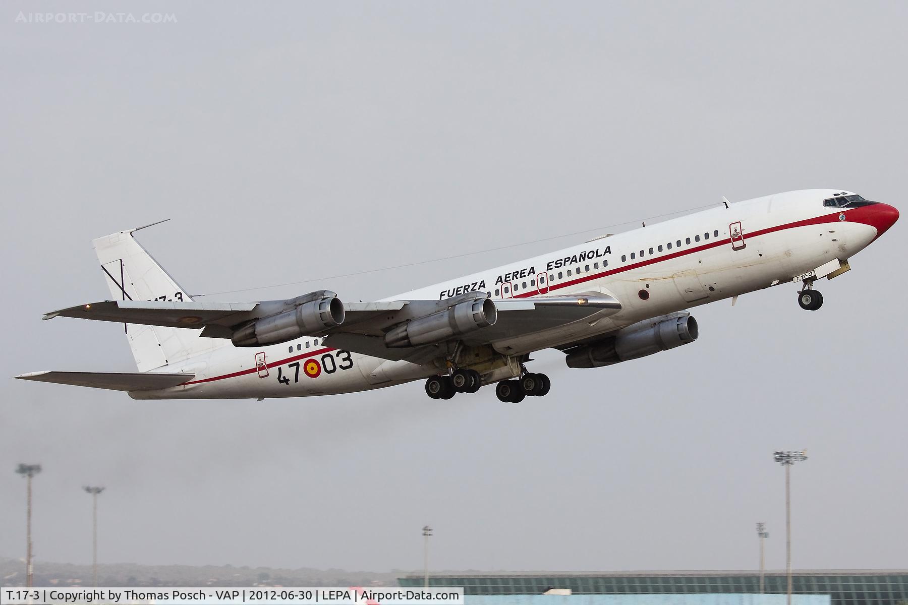 T.17-3, 1977 Boeing 707-368C C/N 21367, Spain - Air Force