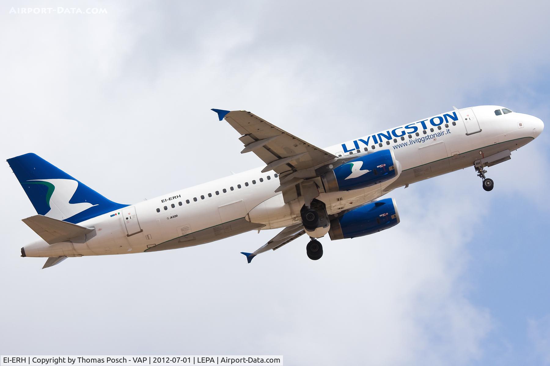 EI-ERH, 2004 Airbus A320-232 C/N 2157, Livingston Airlines