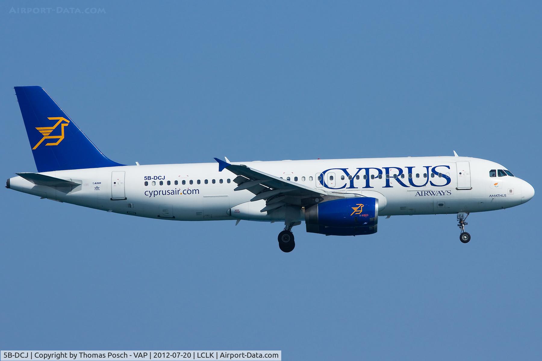 5B-DCJ, 2004 Airbus A320-232 C/N 2108, Cyprus Airways
