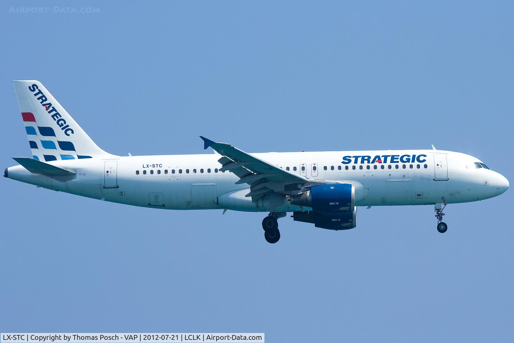 LX-STC, 1993 Airbus A320-212 C/N 420, Strategic Airlines Luxembourg