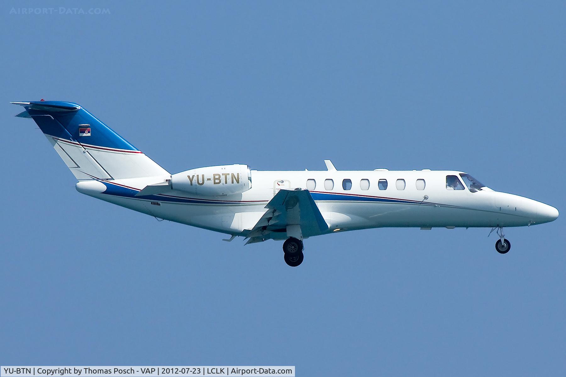 YU-BTN, 2007 Cessna 525B CitationJet CJ3 C/N 525B-0193, Air Pink
