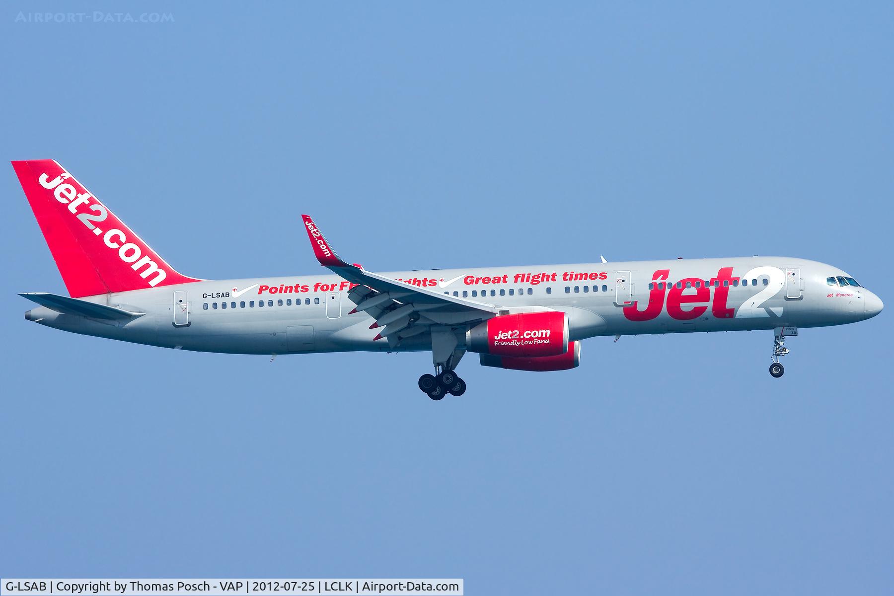 G-LSAB, 1988 Boeing 757-27B C/N 24136, Jet2