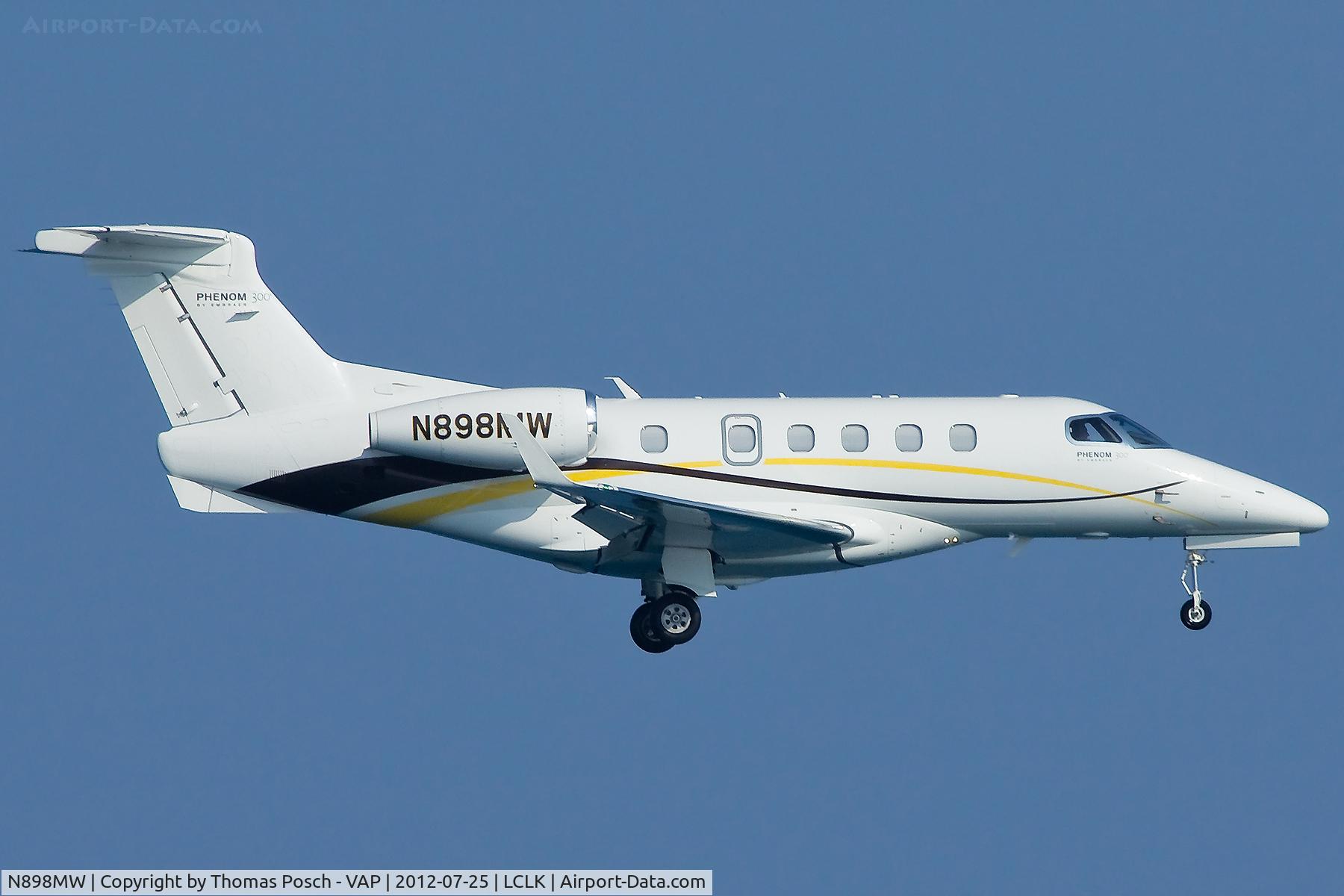 N898MW, 2011 Embraer EMB-505 Phenom 300 C/N 50500048, PDGAUS Programmier Daten