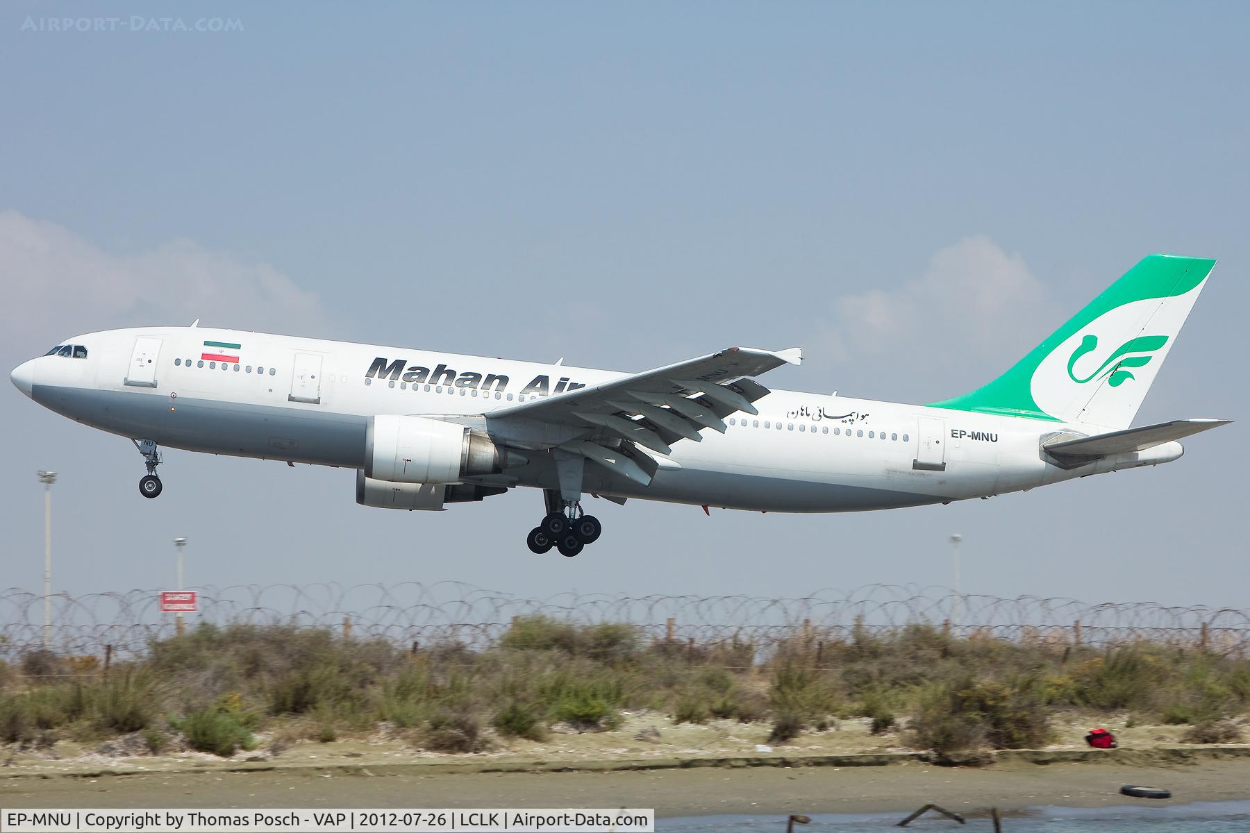 EP-MNU, 1990 Airbus A300B4-605R C/N 608, Mahan Air