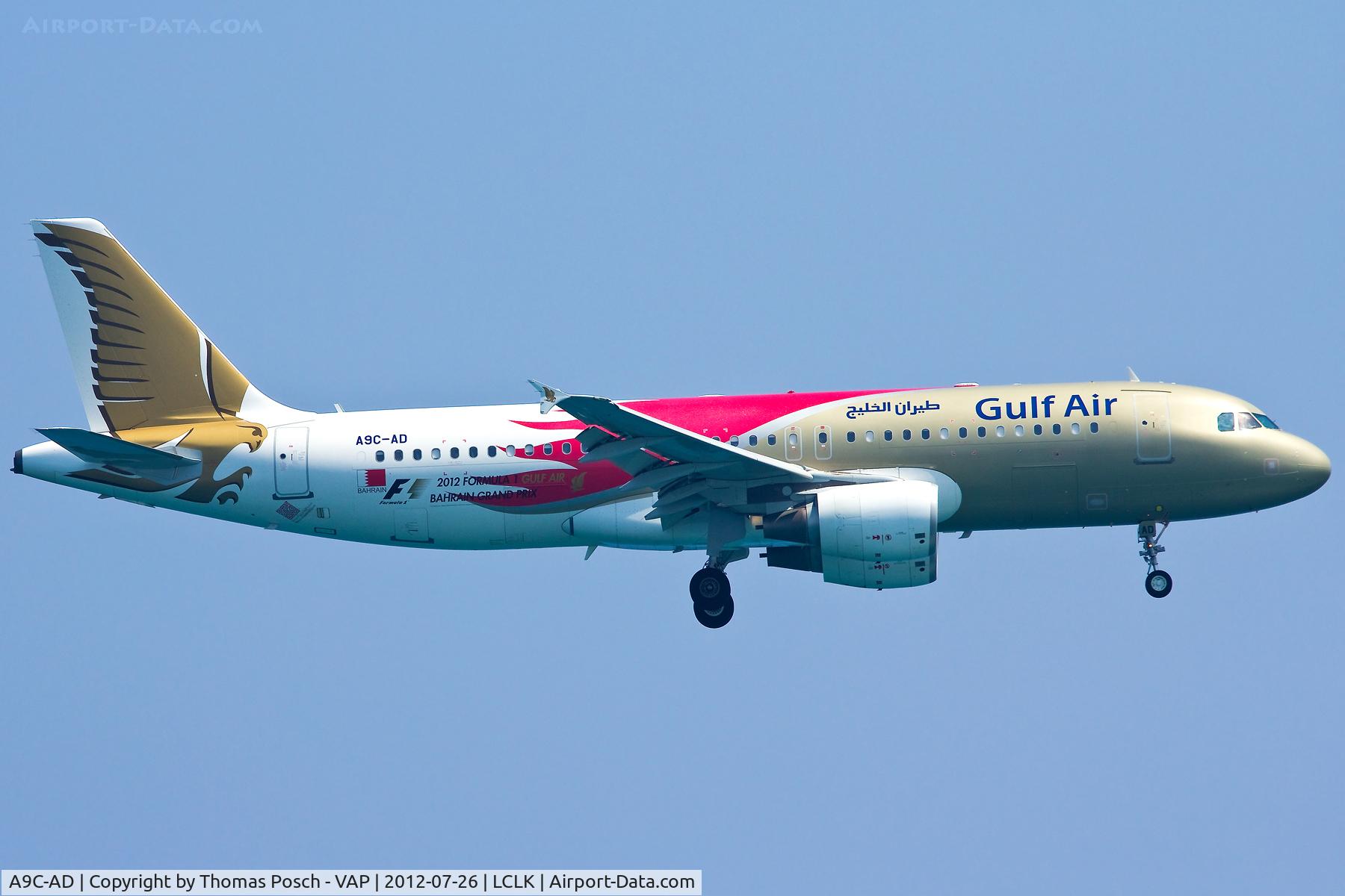 A9C-AD, 2009 Airbus A320-214 C/N 4083, Gulf Air