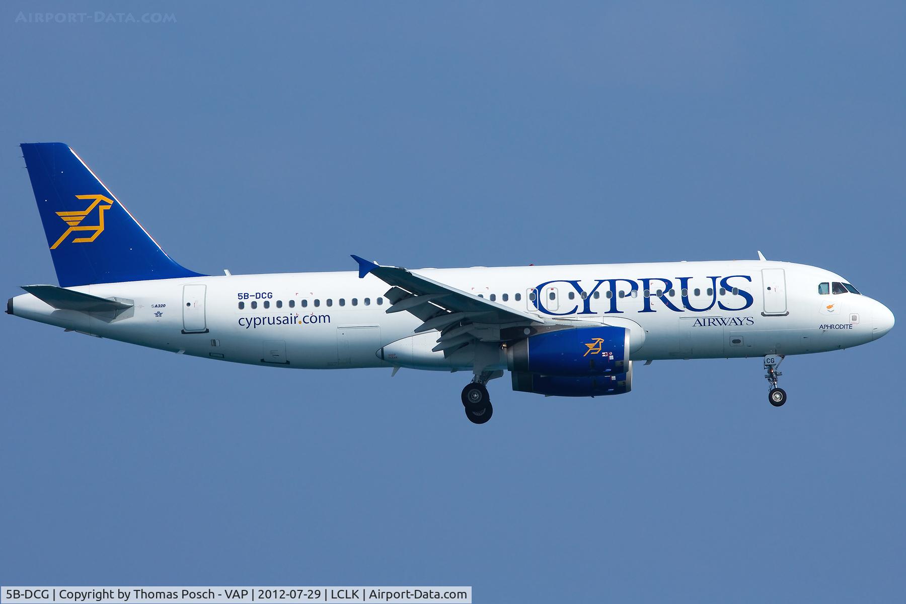 5B-DCG, 2010 Airbus A320-232 C/N 4197, Cyprus Airways