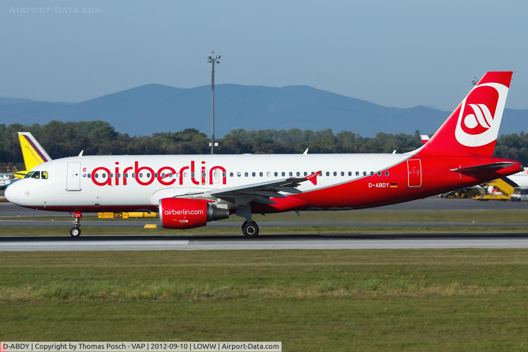 D-ABDY, 2009 Airbus A320-214 C/N 4013, Air Berlin
