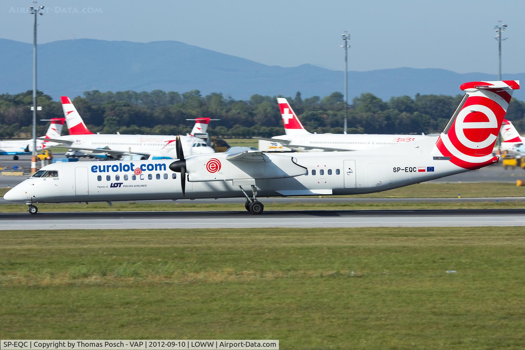 SP-EQC, 2012 De Havilland Canada DHC-8-402Q Dash 8 C/N 4408, Eurolot
