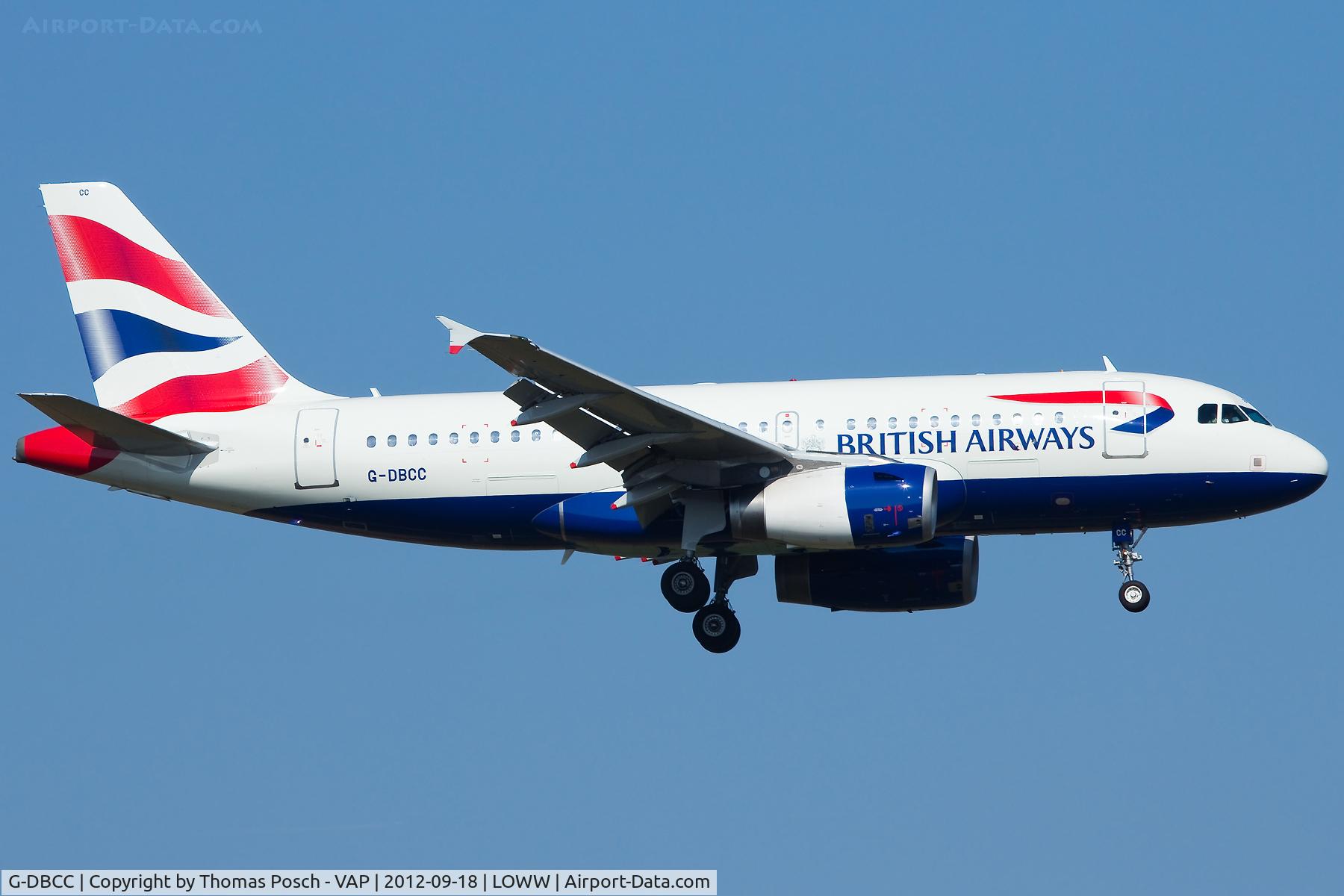 G-DBCC, 2004 Airbus A319-131 C/N 2194, British Airways